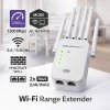 Qoltec Wzmacniacz syganłu WiFi 5 | Repeater | Access Point | AC1200 Mb/s| 6 anten | 2xRJ45 | 128MB